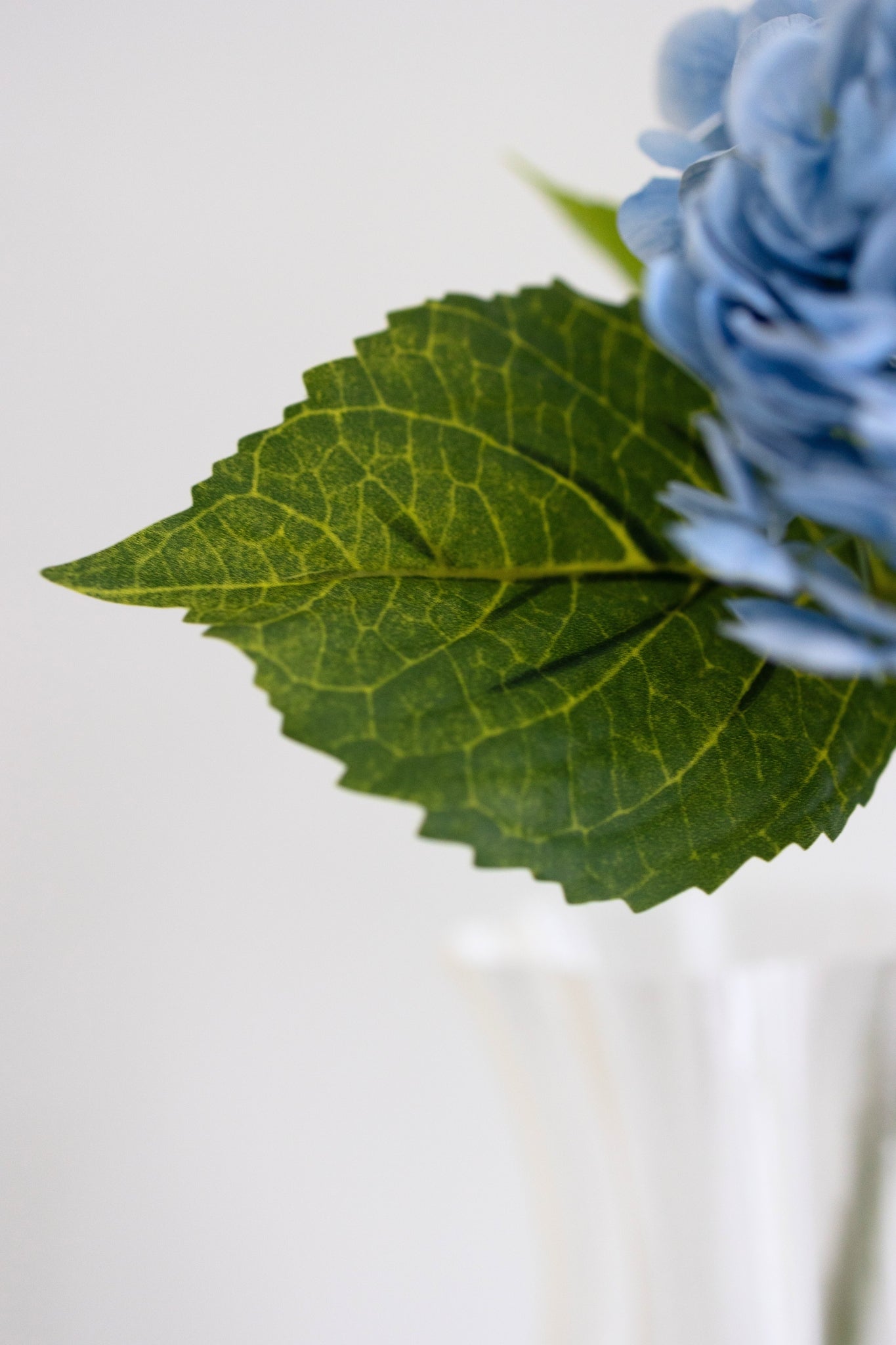 Kunstig hortensia - lyseblå